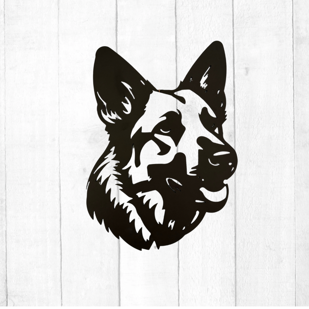 German Shepherd Silhouette
