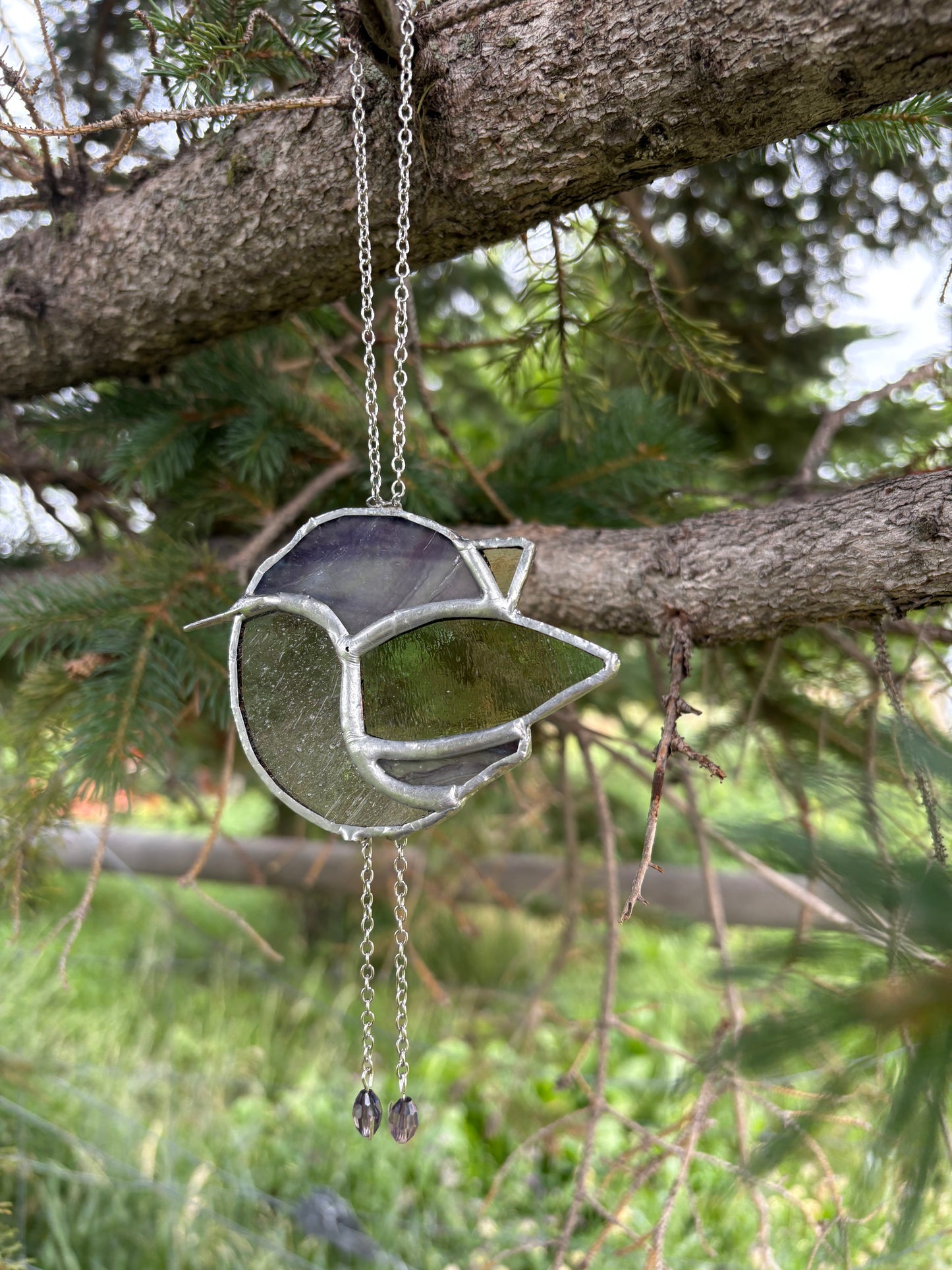 Chickadee - Purple/green