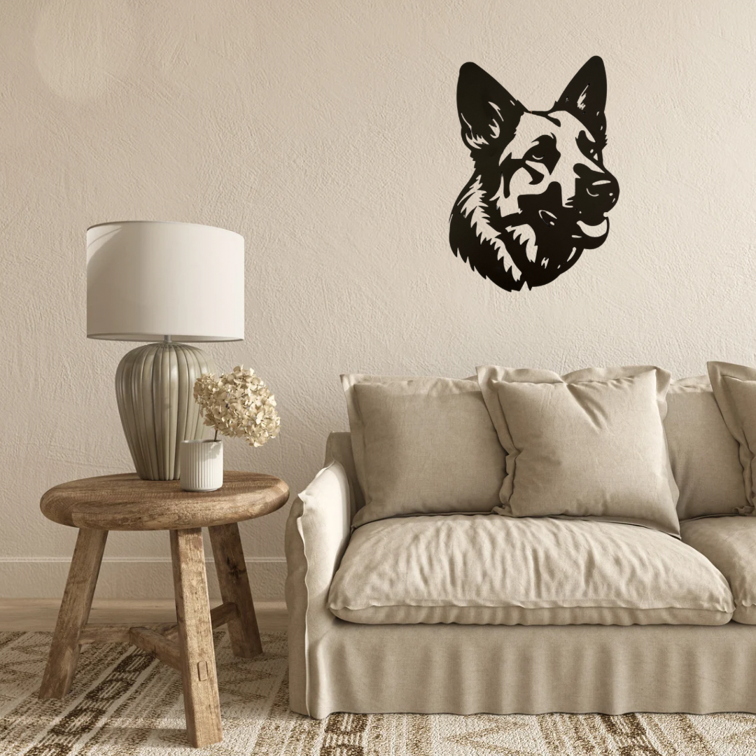 German Shepherd Silhouette