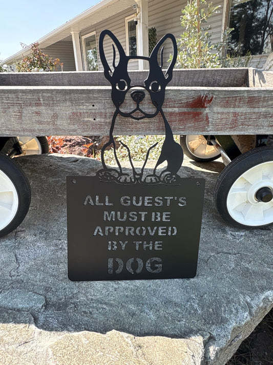 Approved Sign - Frenchie