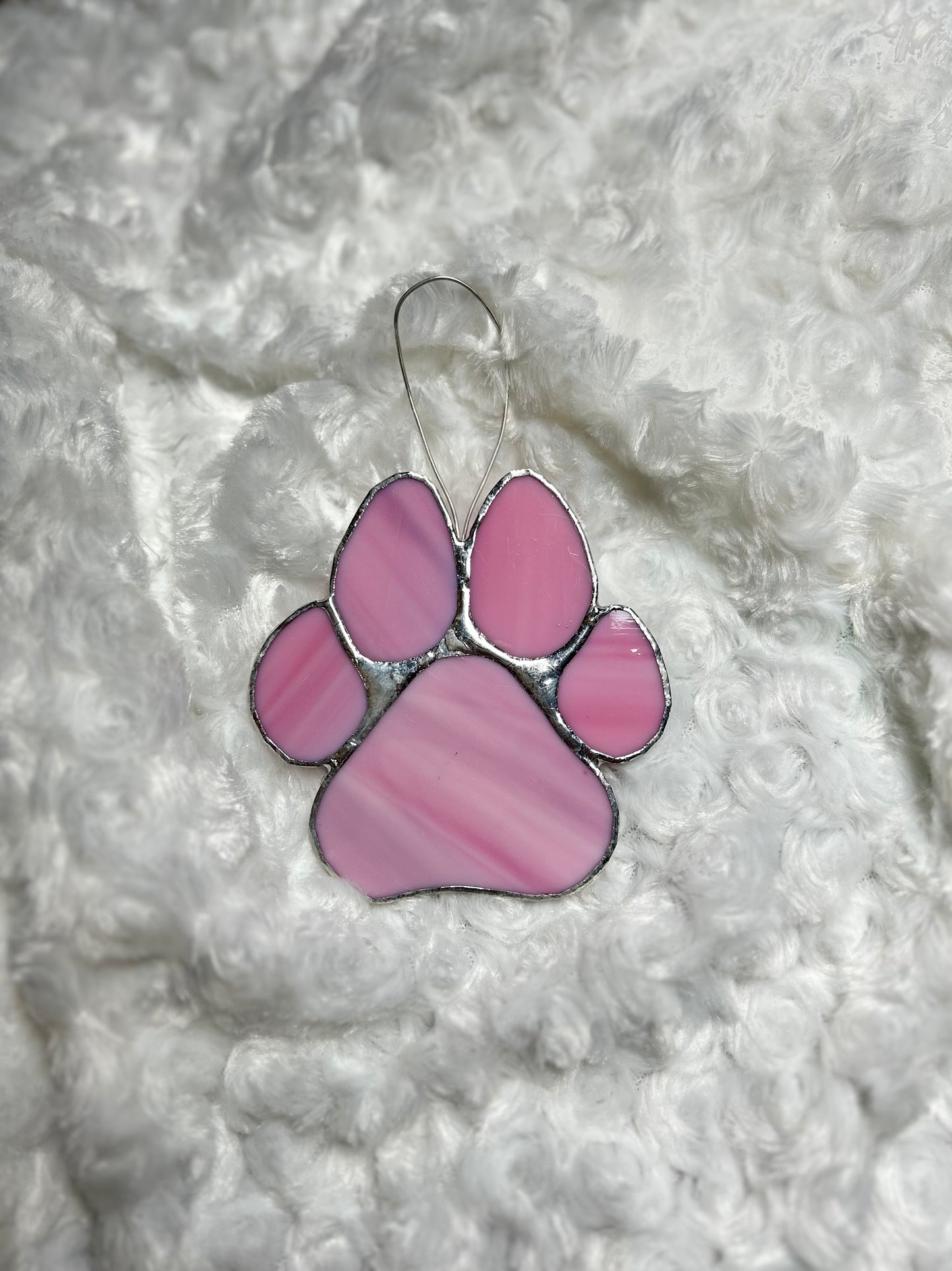 Pink Lg Paw Print