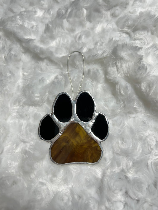 Brown Sm Paw Print