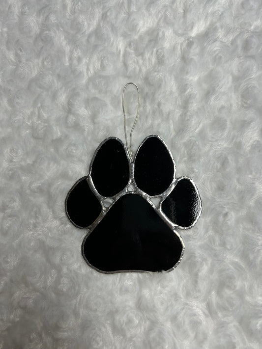 Black Lg Paw Print