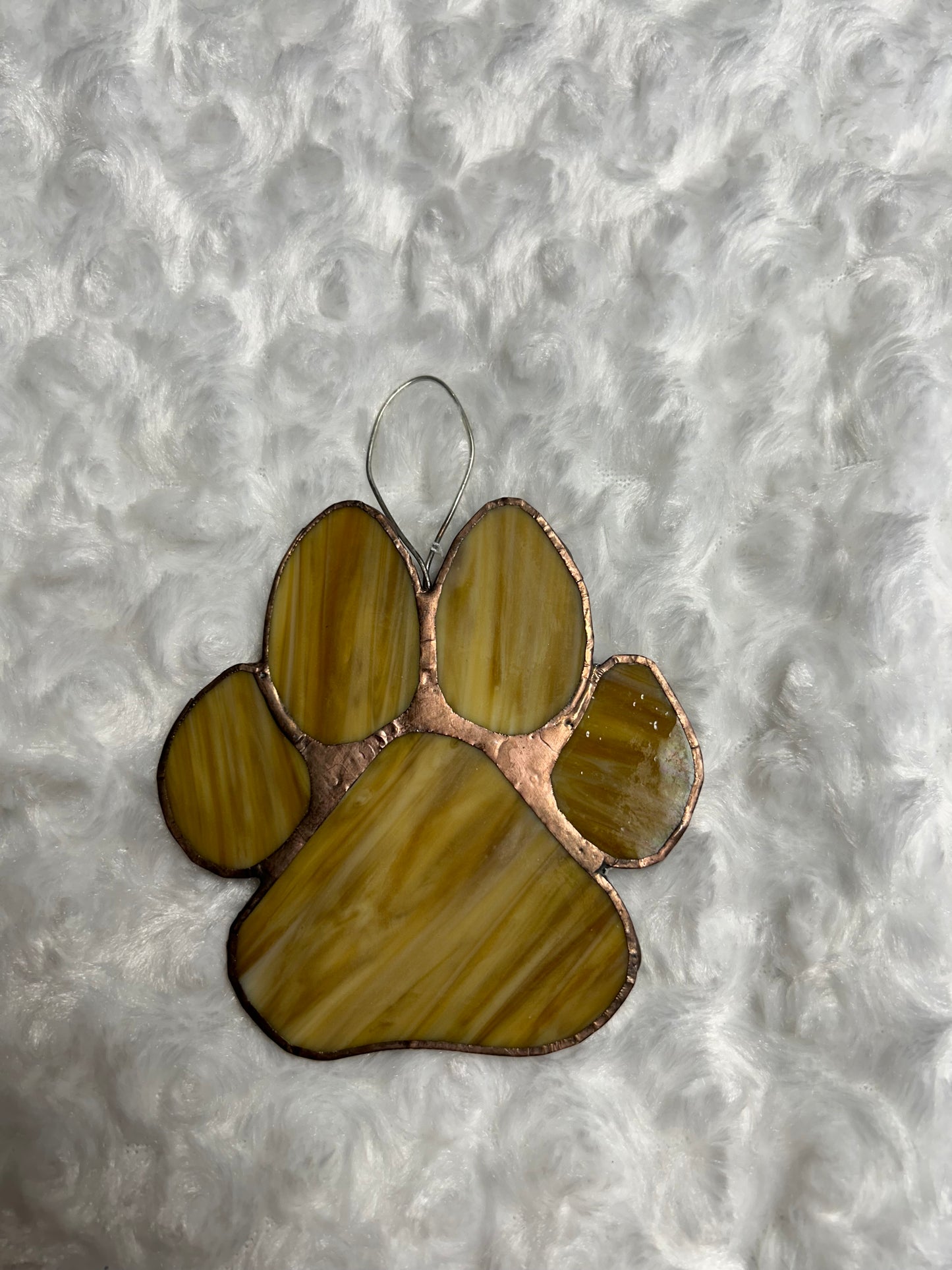 Brown Lg Paw Print