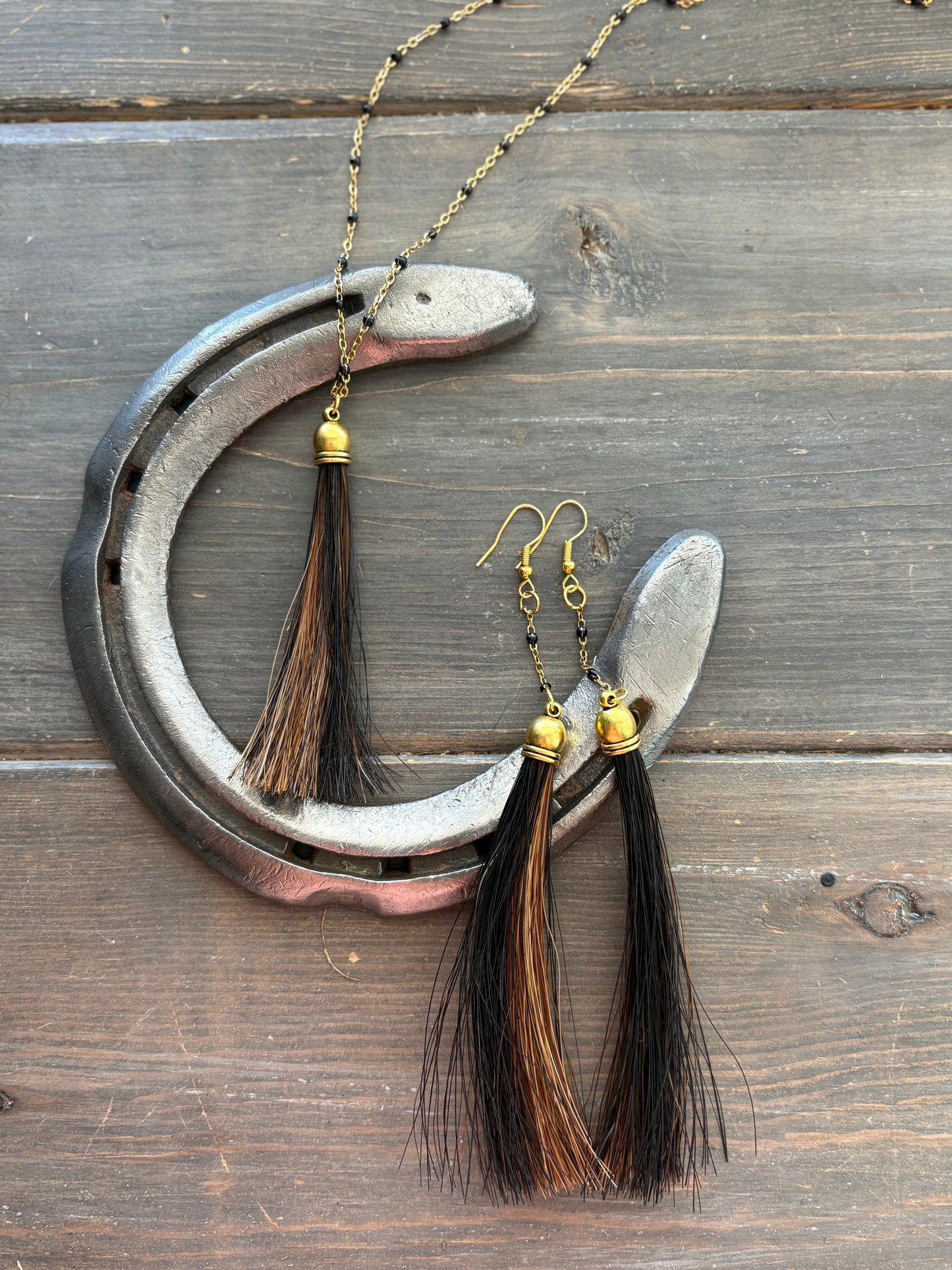 Brown and Black Set