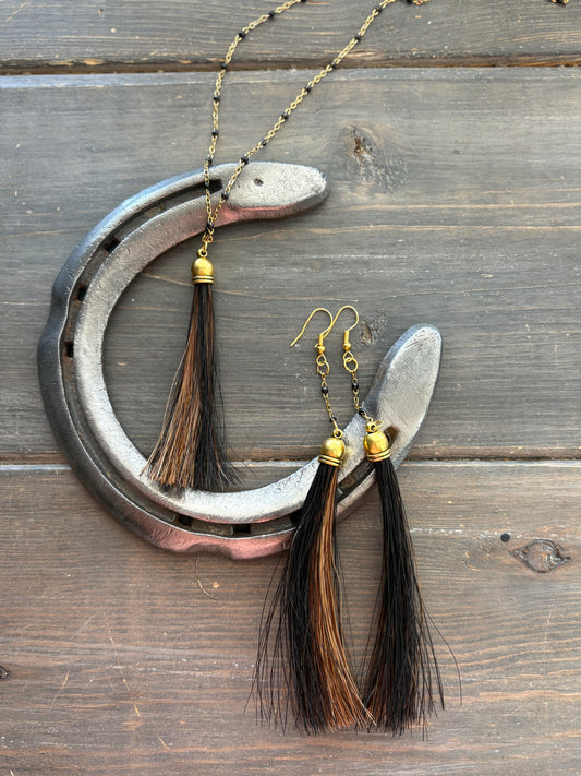 Brown and Black Set