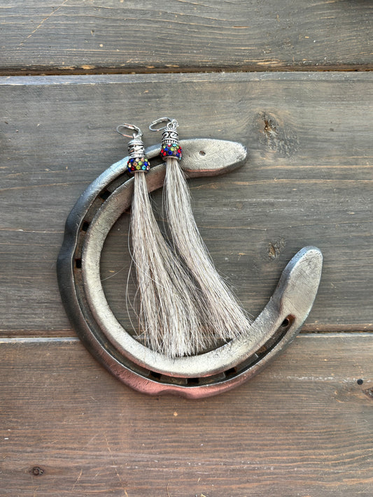 Charming Grey Earrings