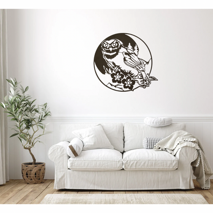 Owl in the Moon