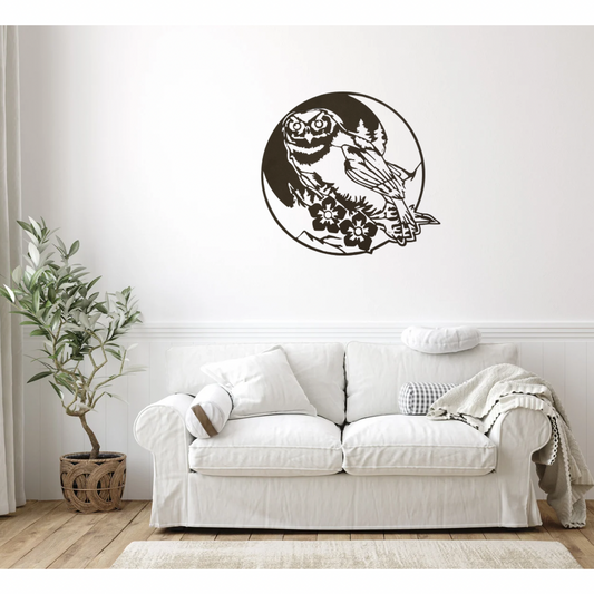 Owl in the Moon